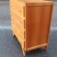 Commode vintage chêne doré 1950