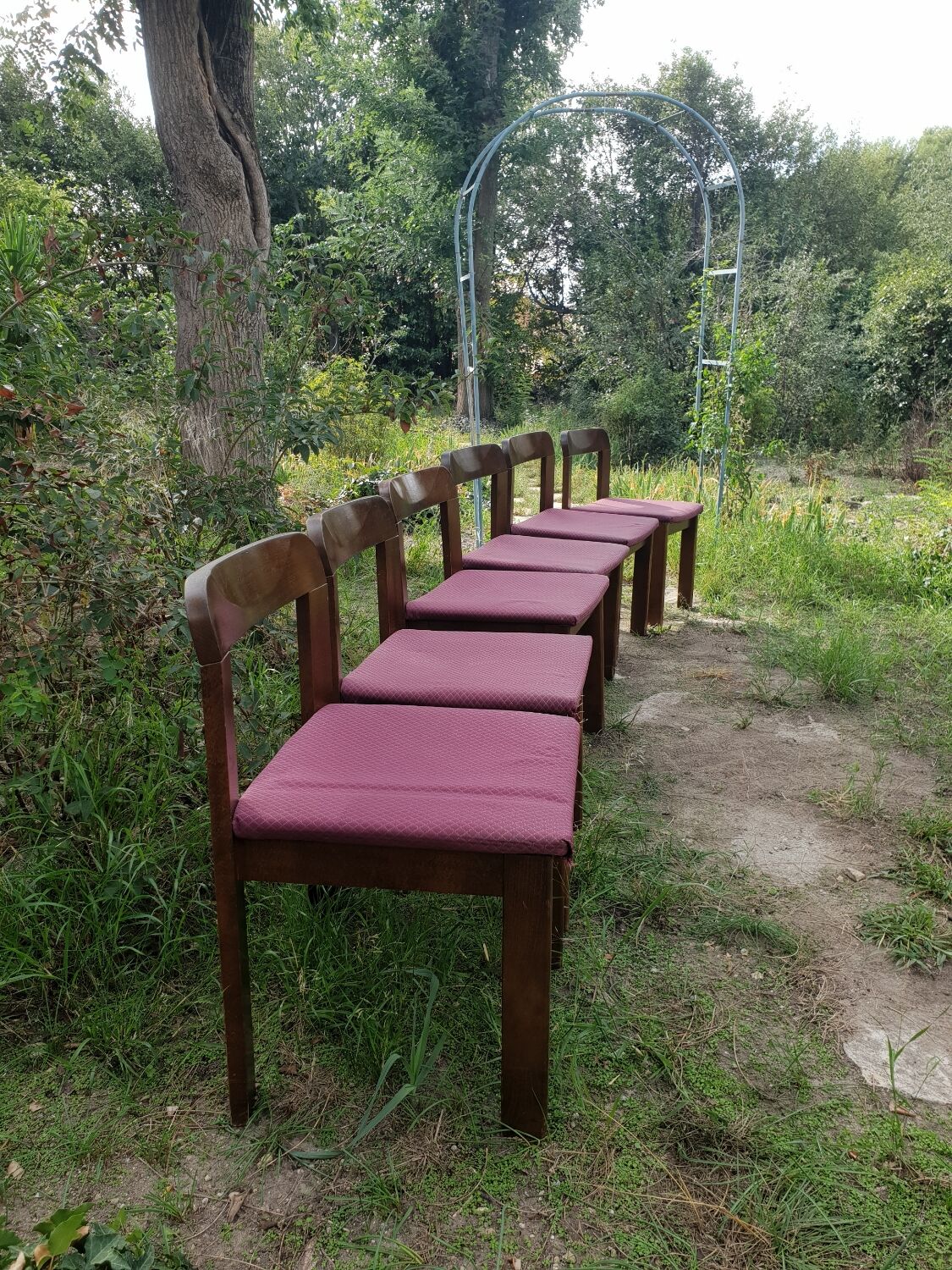 Series of 6 chairs 1970
