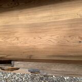 High empire chest of drawers in solid raw oak