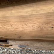 High Empire chest of drawers in solid raw oak