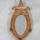 Vintage 1950s Audoux Minet rope mirror