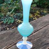 Blue Murano glass vase