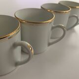 4 Bernardaud coffee cups