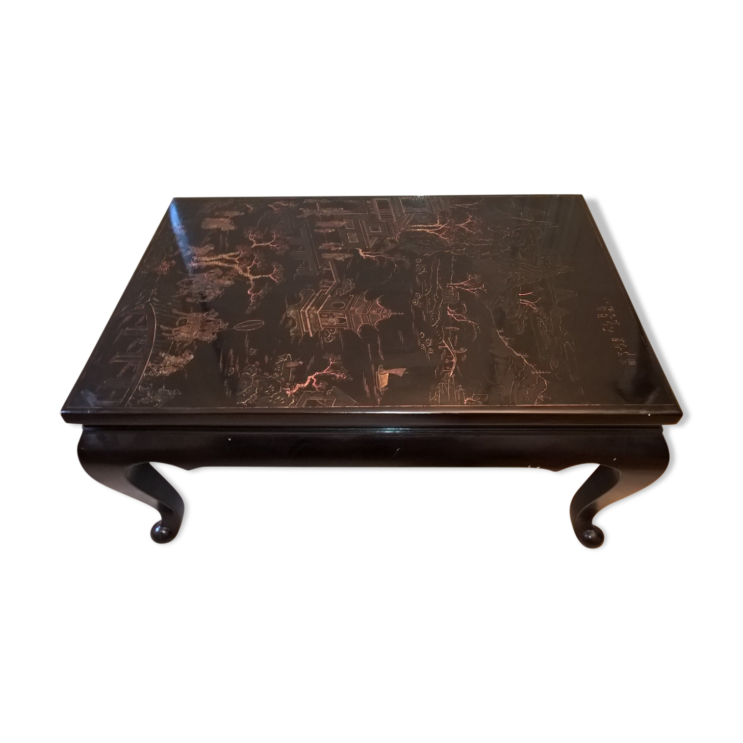 Chinese laquee table