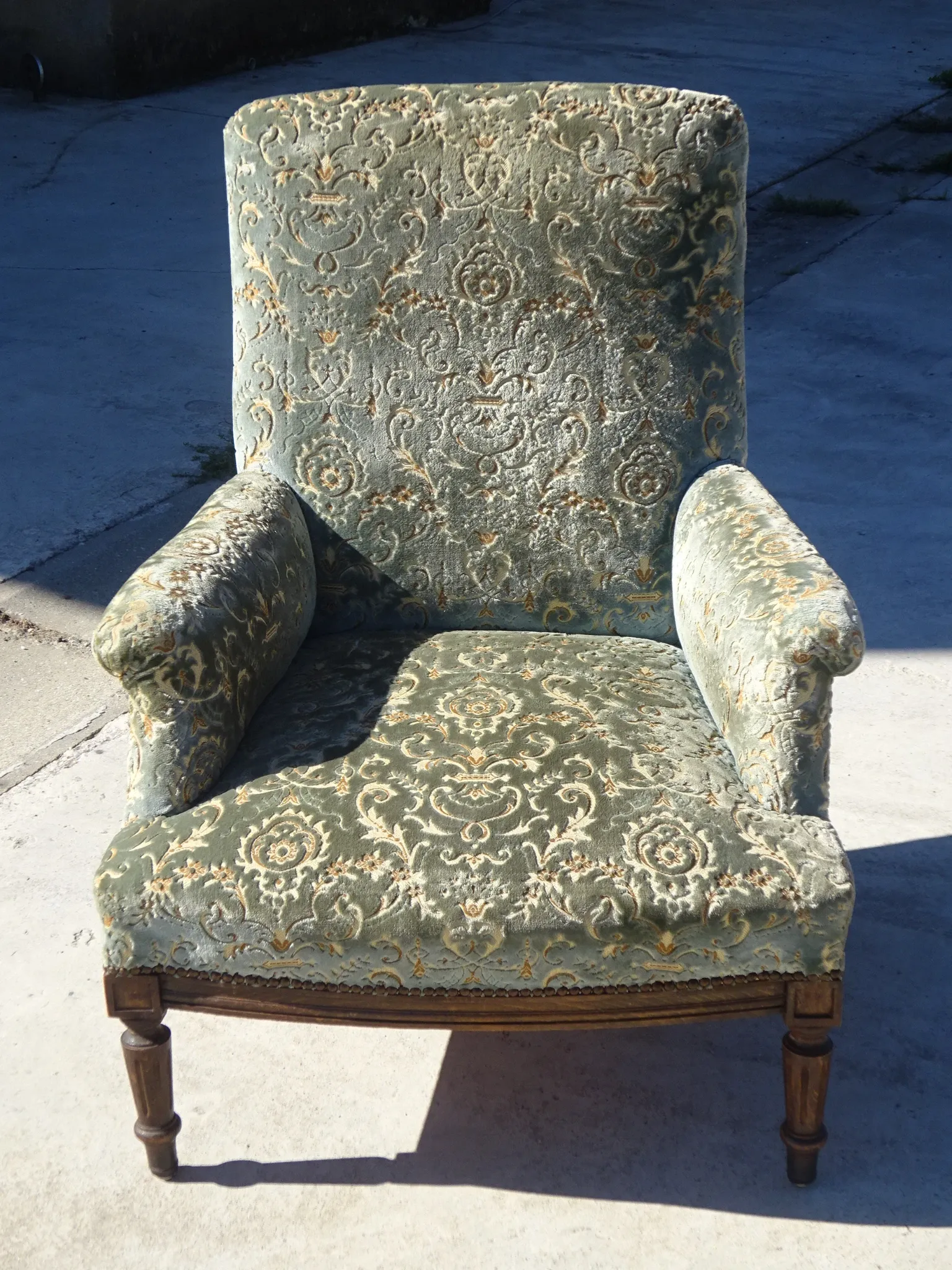 Napoleon III style armchair
