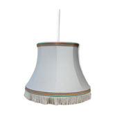 Vintage fringed suspension chandelier