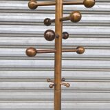 Scandinavian Beech Coat Rack 1960