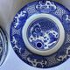 16 table plates Longwy, Fish model