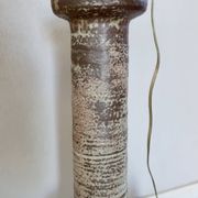Jaan Mobach, Utrecht, Netherlands, large ceramic floor lamp from the 1960s.