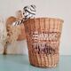 Old rattan basket or basket