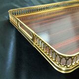 Plateau formica and brass 50s/60s