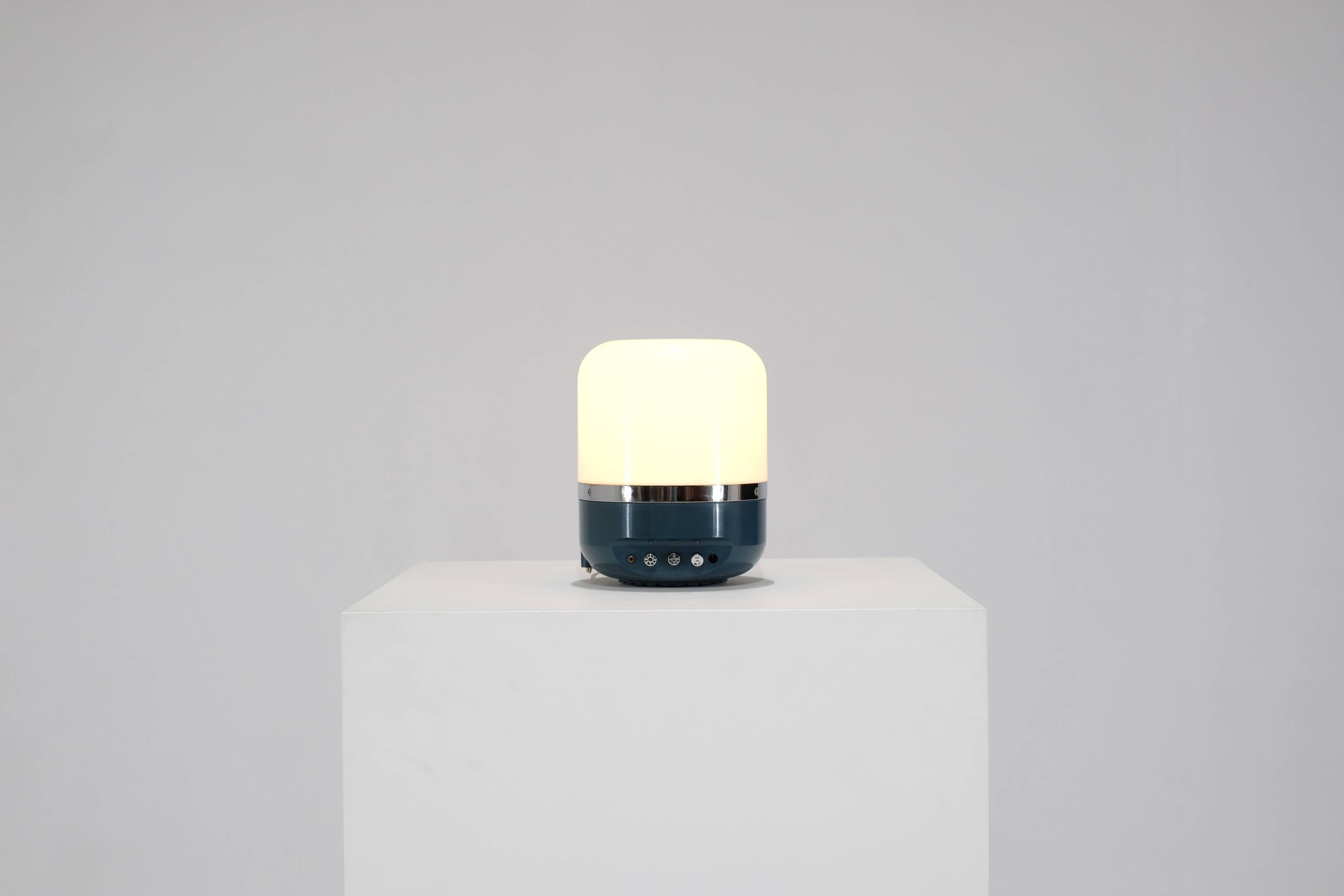 Radio lamp designed by Adriano Rampoldi for Europhon, Italy, 1970s.