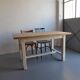 Table de ferme en chêne massif rénovée