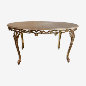 Table marbre ovale