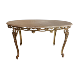 Table marbre ovale