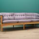 Lilac velour sofa, Danish design, 1970s, production: Denmark