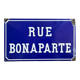 Old enamelled street sign
