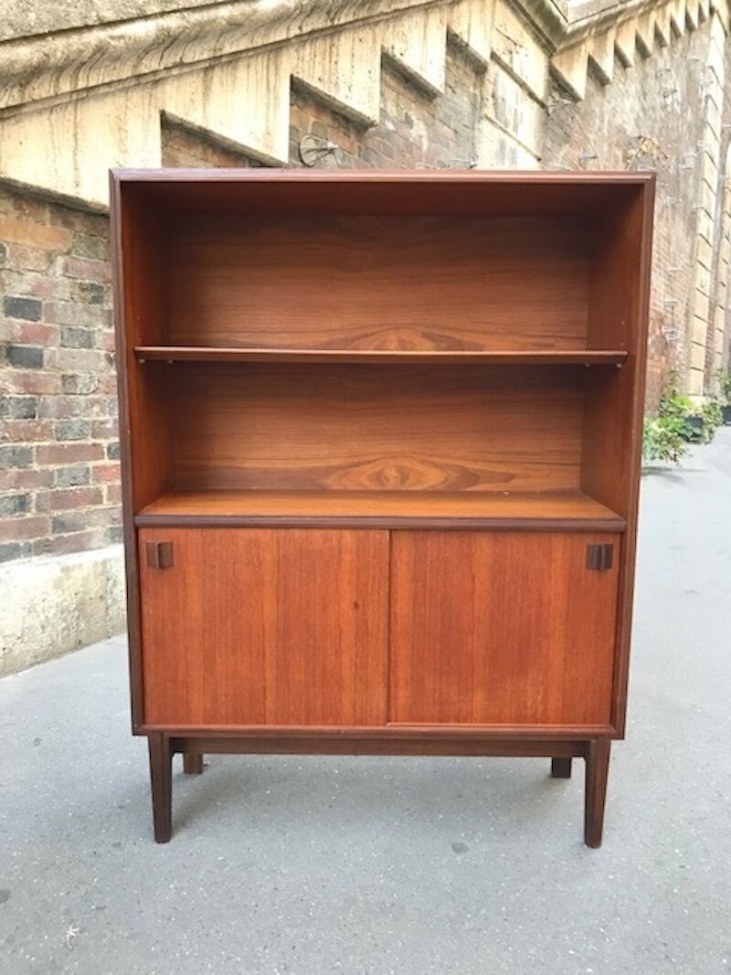 Scandinavian bookcase in teak around 1960