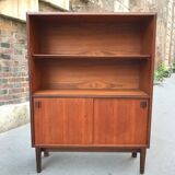 Scandinavian bookcase in teak around 1960