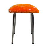 Hand-tufted stool
