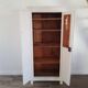 Armoire parisienne des années 50 gris perle