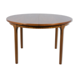 Round extendable dining table from McIntosh, 1960s