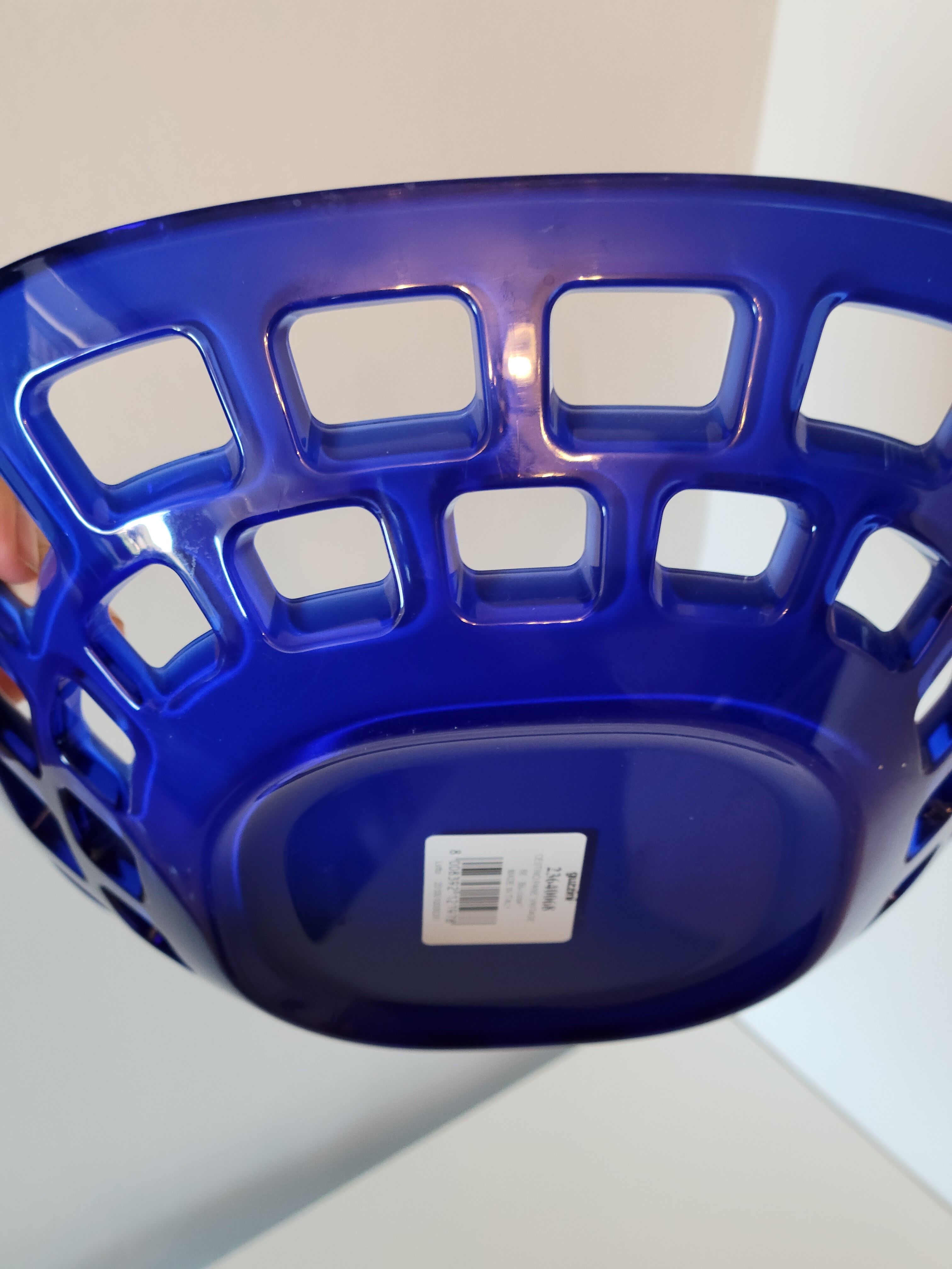 Vintage bread basket and bowl cup Guzzini design Italy