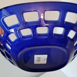 Vintage bread basket and bowl cup Guzzini design Italy