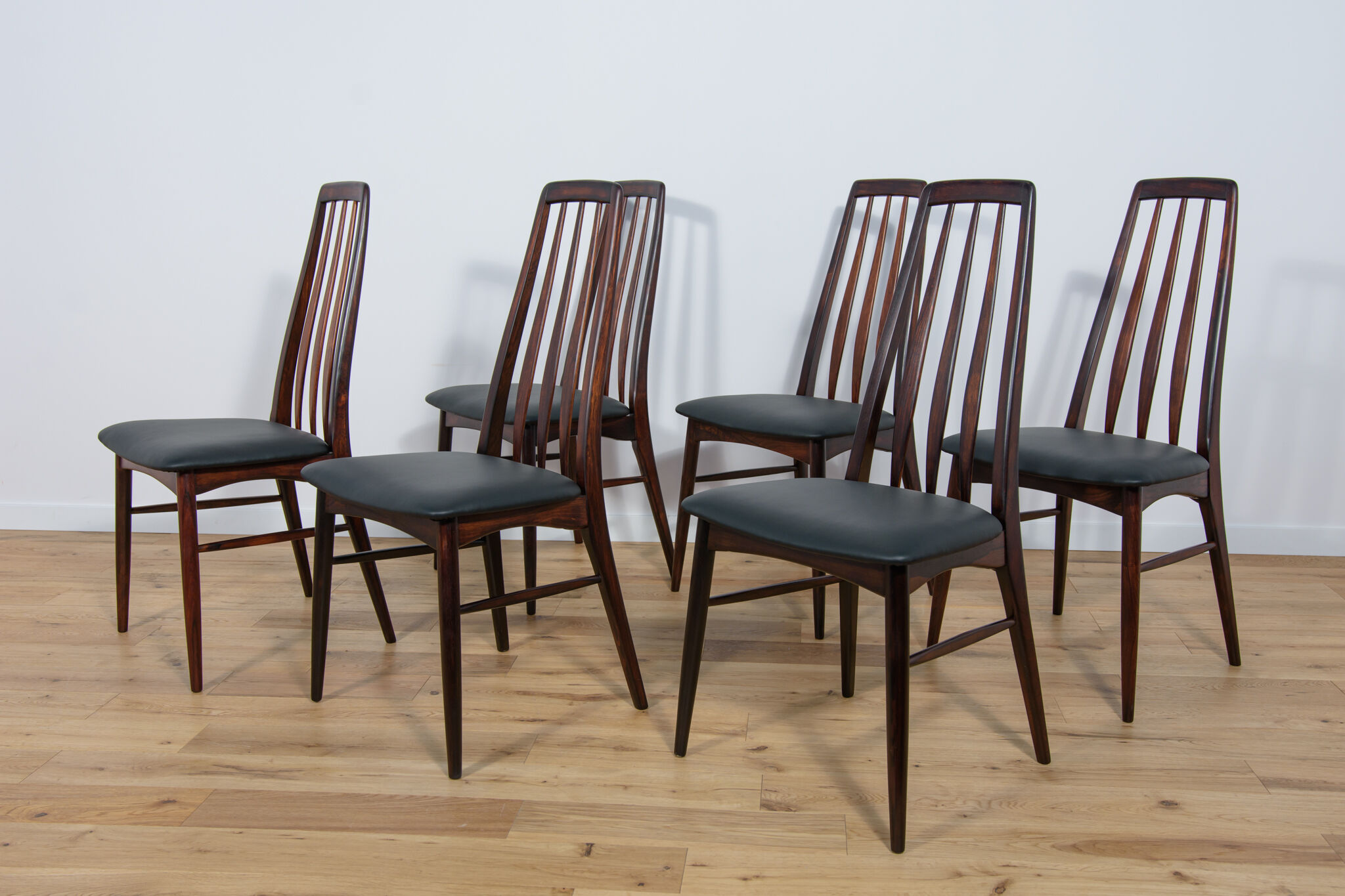 Model Eva Dining Chairs by Niels Koefoed for Koefoeds Hornslet, 1960s