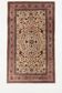 4x7 Brown Floral Vintage Persian Rug, 130x215Cm SK 2606