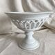Antique pierced porcelain bowl from the 19th century.
