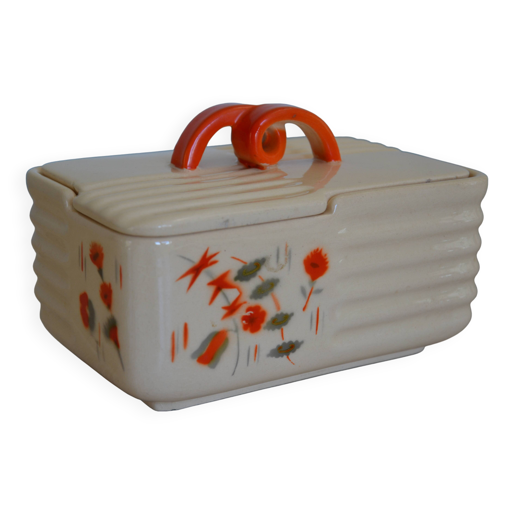 Ruscha biscuit jar/tin from the 50s-60s