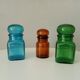 Set of 3 vintage jars 70s