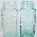 Pair of blue jars
