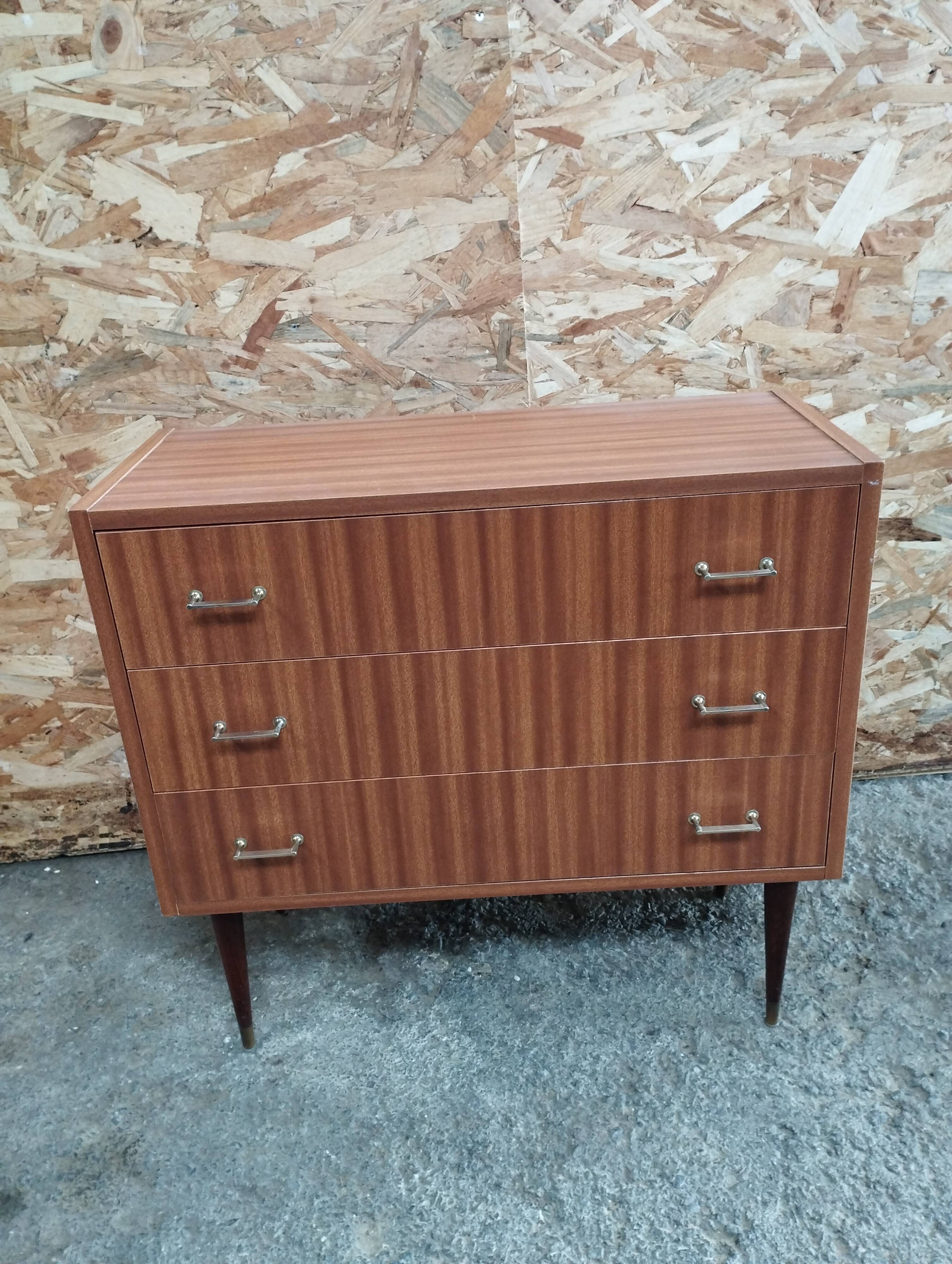 Commode vintage 3 tiroirs