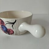 Vintage earthenware fondue pot – Zell am Harmersbach (Germany)