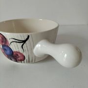 Vintage earthenware fondue pot – Zell am Harmersbach (Germany)