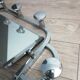 Chrome/mirror coat rack