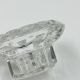 Set of 4 Cut Crystal Candle Holders Bolsius France 70s