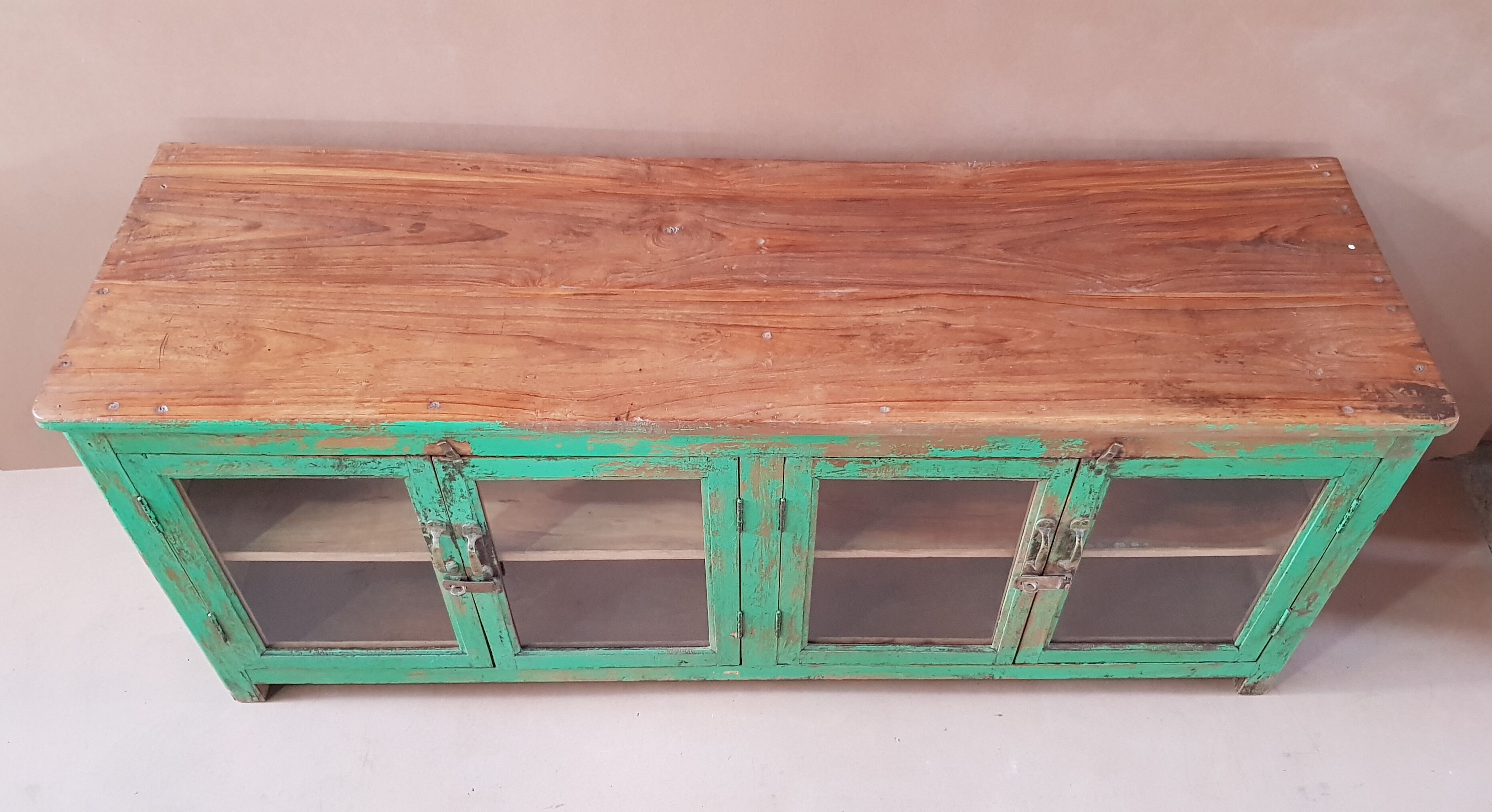 Low sideboard - Burmese teak TV stand