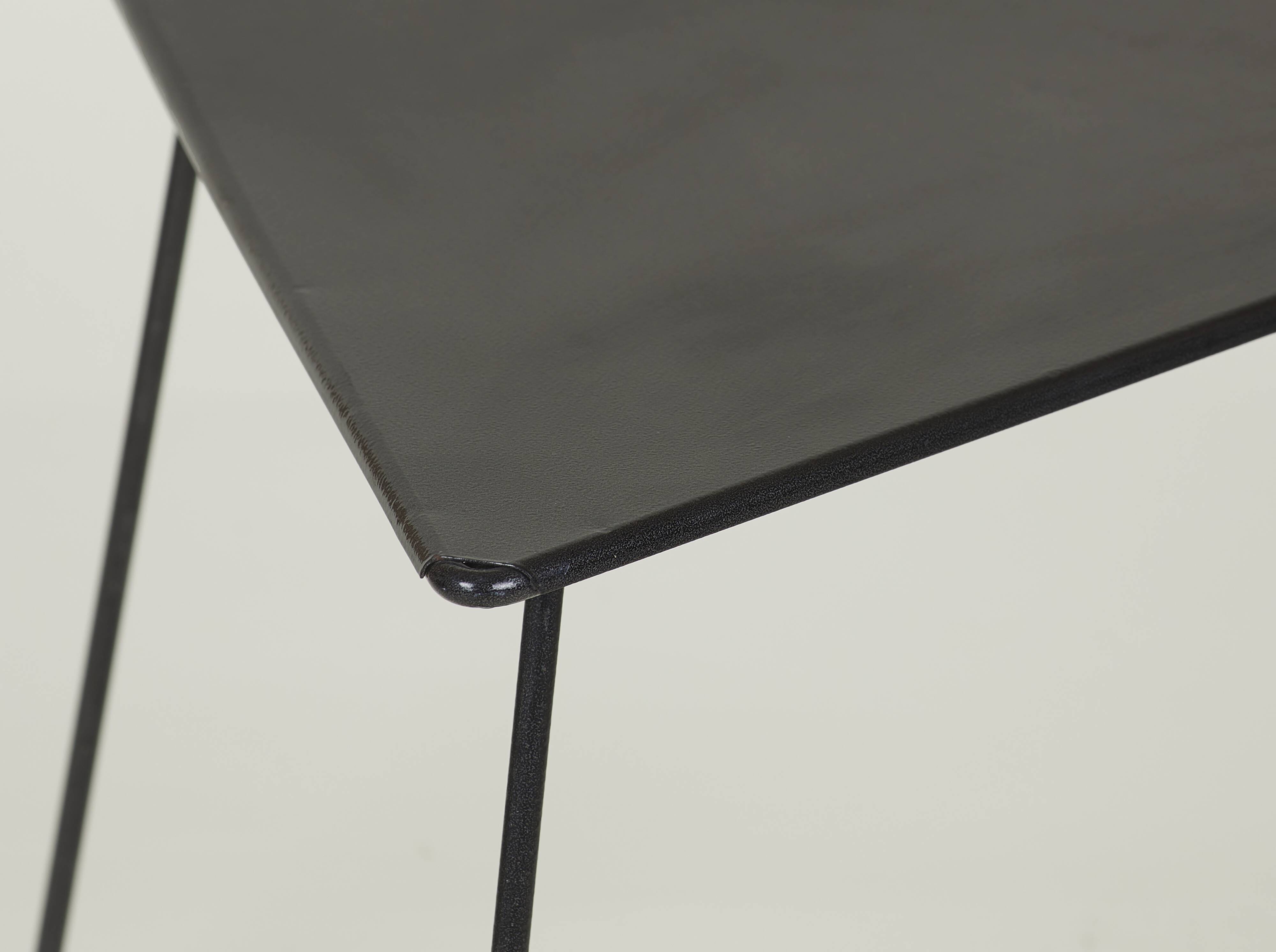 Vintage Ikea OTI triangular side table by Niels Gammelgaard Circa 1980