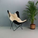 BKF Butterfly Chair by Jorge Hardoy-Ferrari for Knoll, 1960s incl. Sheepskin
