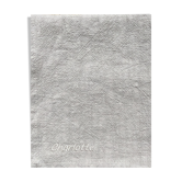 Serviette en lin lavé Naturel brodée
