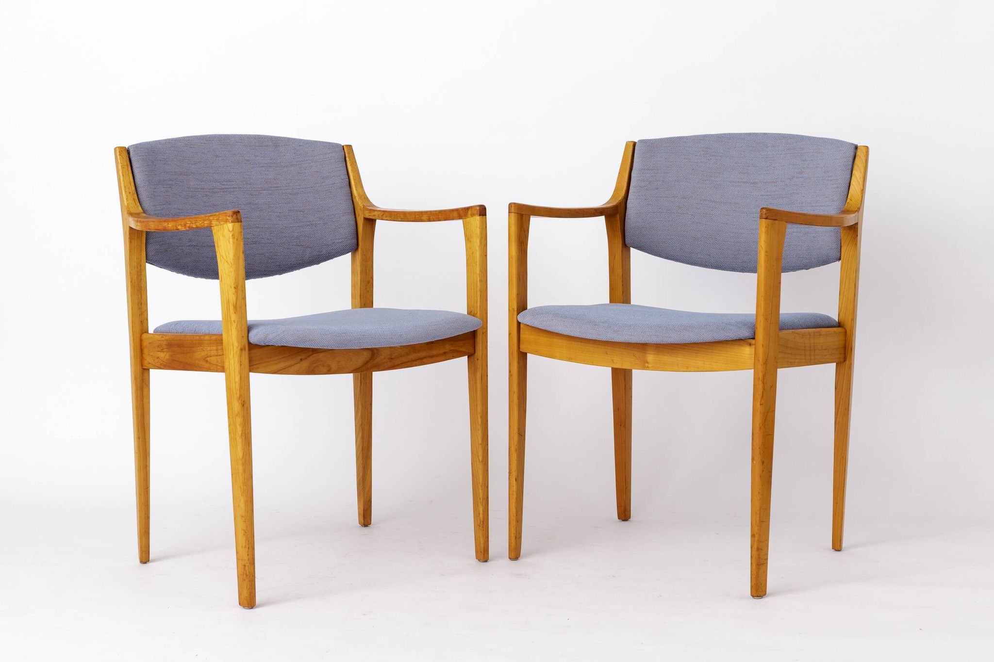 Pair of Vintage German Armchairs | 1960s |Refurbished & Reupholstered