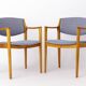 Paire de fauteuils allemands vintage | Années 1960 | Rénovés et rembourrés