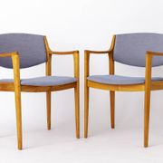 Pair of Vintage German Armchairs | 1960s |Refurbished & Reupholstered
