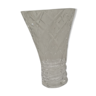 Vase Saint Louis transparent années 50