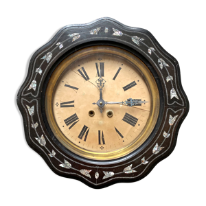 Horloge ancienne œil - nacre