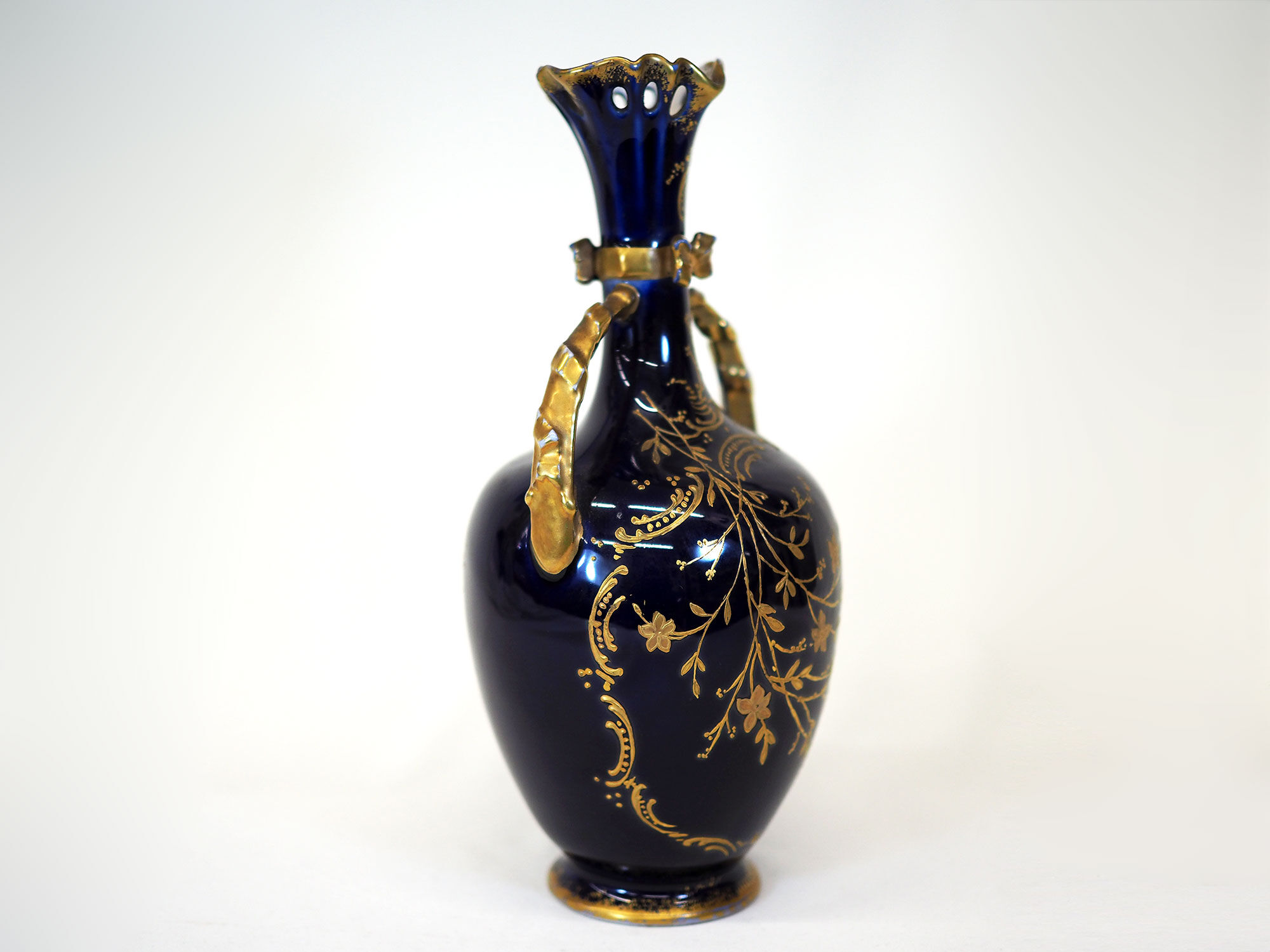 Limoges France Art Nouveau vase-19th Century