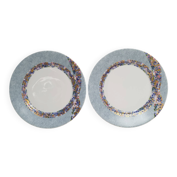 2 assiettes à dessert Haviland Limoges